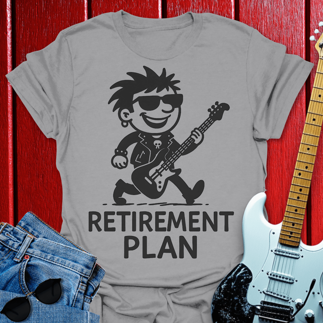 Rocker Retirement T-shirt