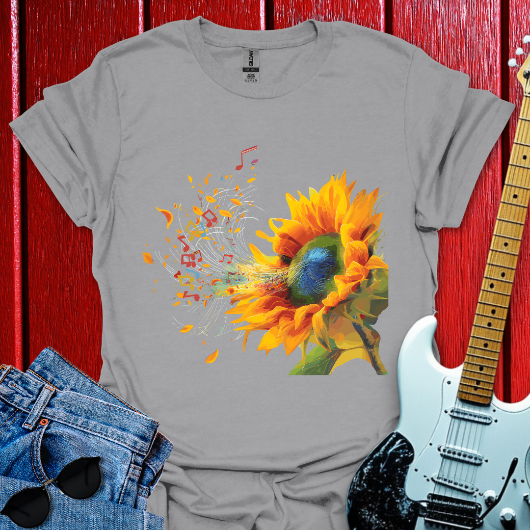 Sunflowers' Music T-shirt
