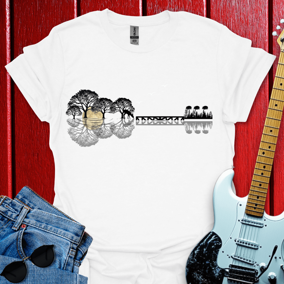 Guitar Reflection T-shirt