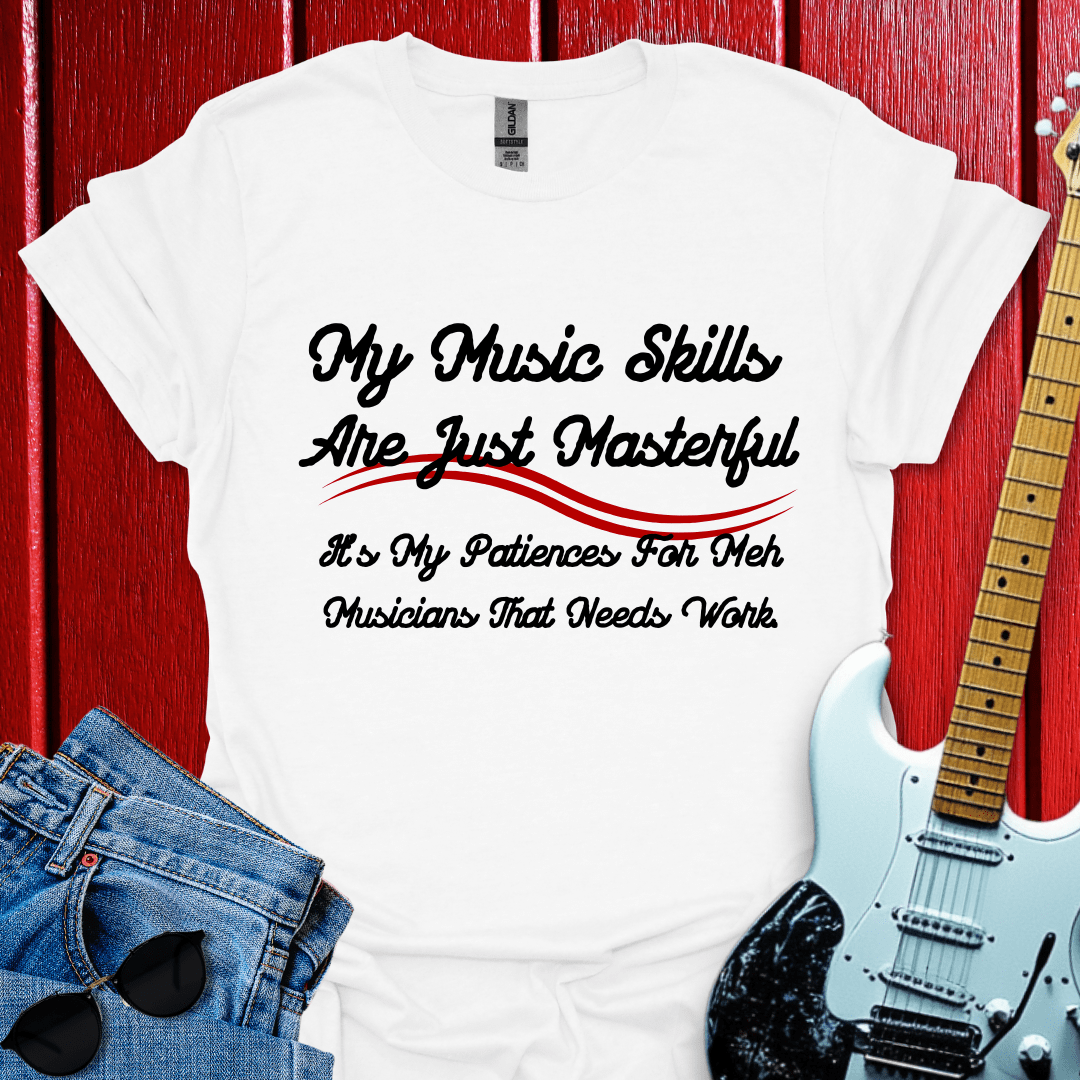 Masterful Musician (Script) T-shirt