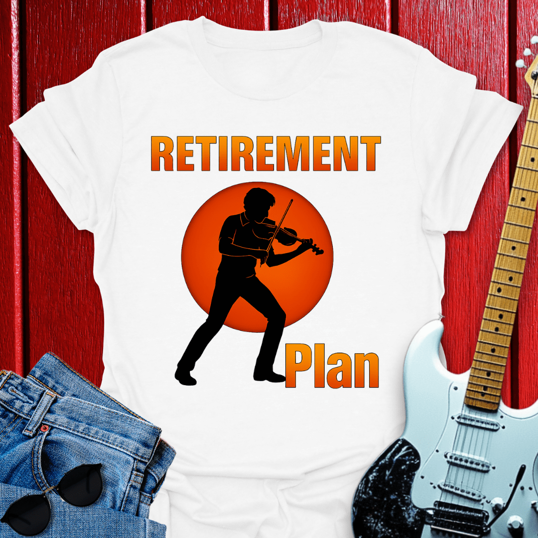 Retirement Fiddler T-shirt