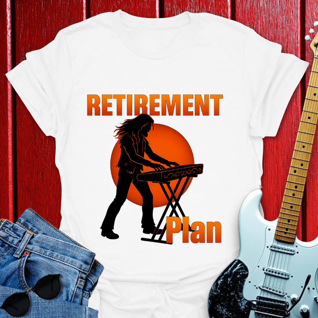 Retirement Keyboard T-shirt