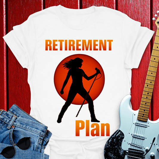 Retirement Singer T-shirt