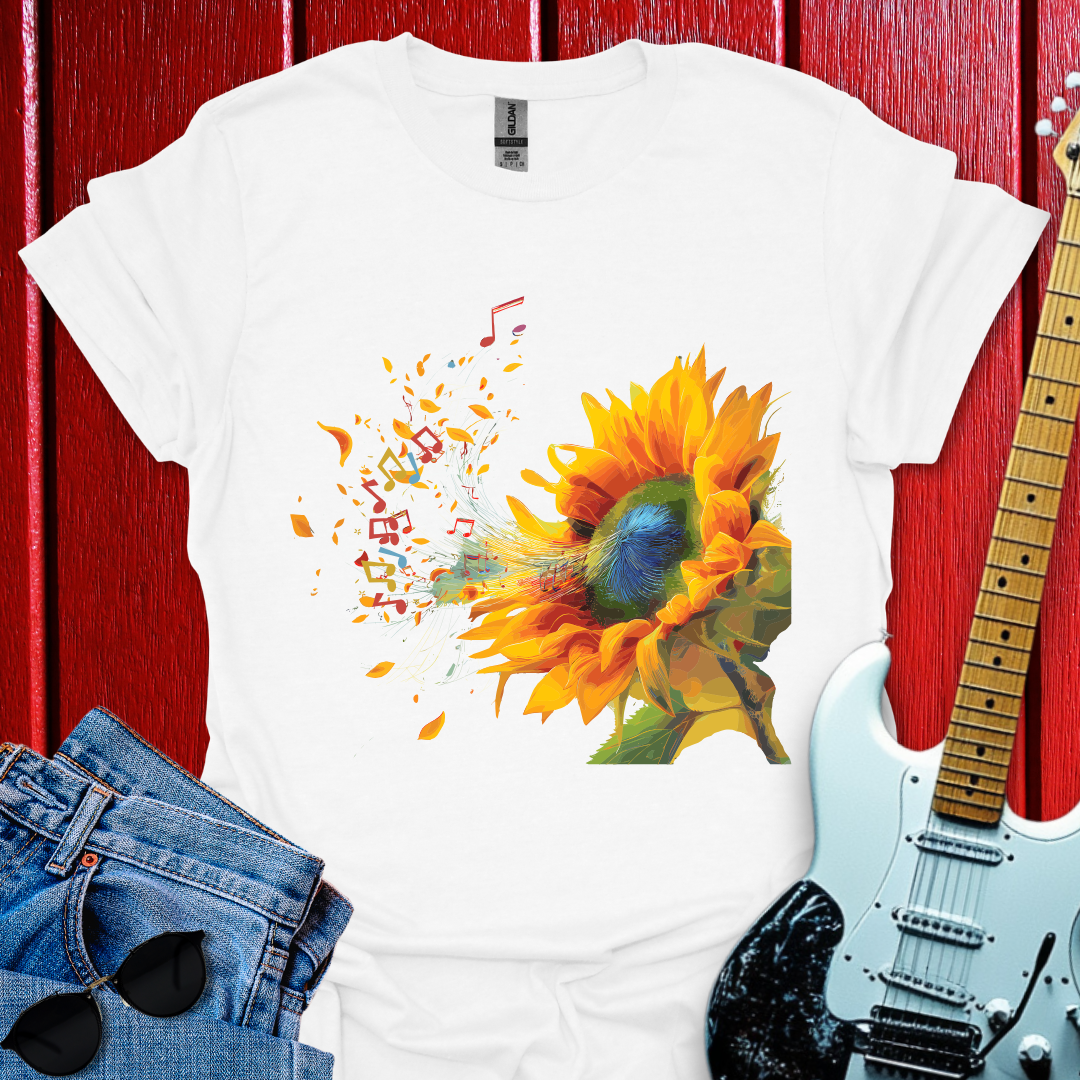 Sunflowers' Music T-shirt