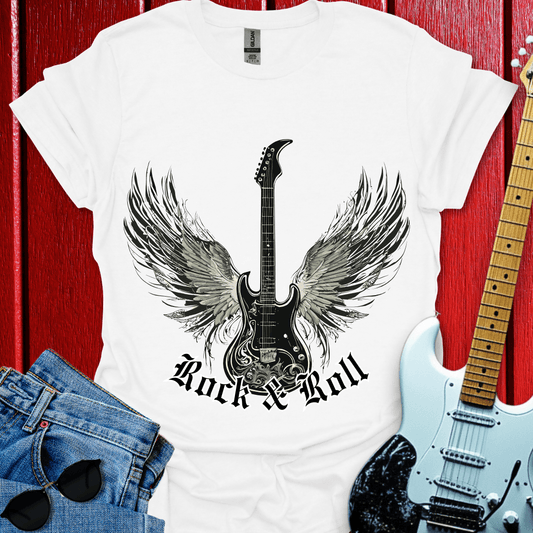 Winged Guitar T-shirt