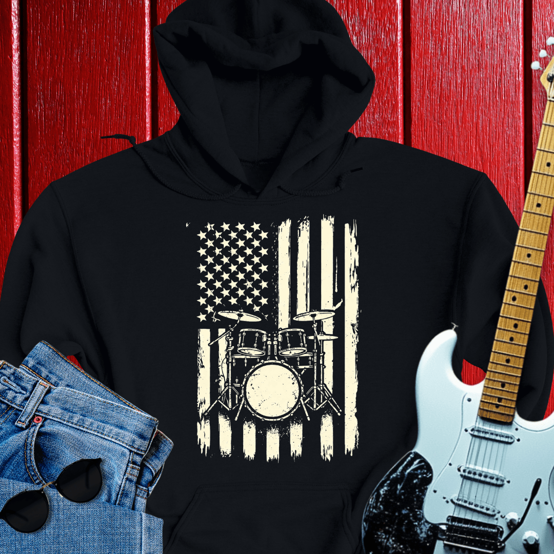Drum Flag Hoodie