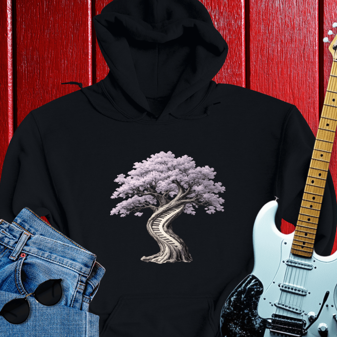 Piano Tree Hoodie
