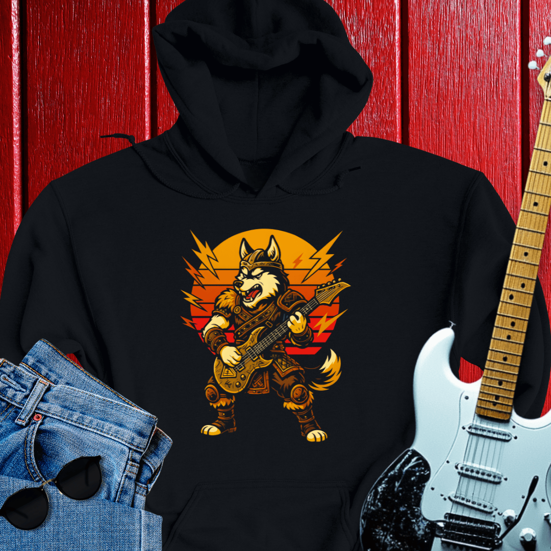 Viking Guitarist Hoodie