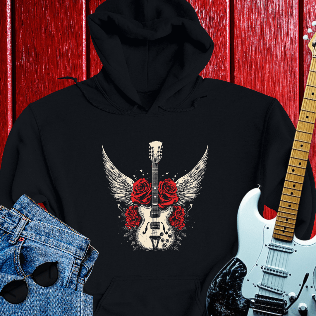 Wings Roses Hoodie