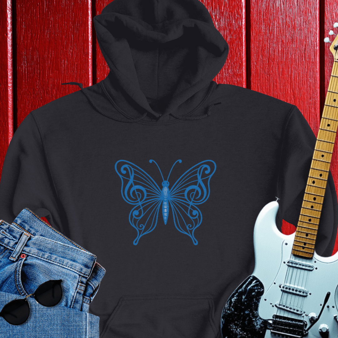 Clef Butterfly Hoodie