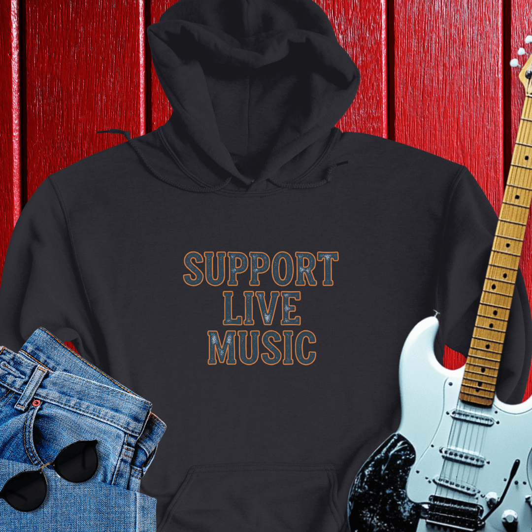 Distressed Support Hoodie