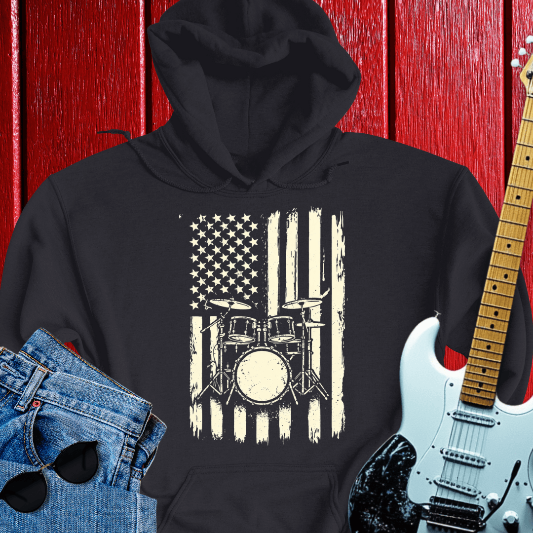 Drum Flag Hoodie