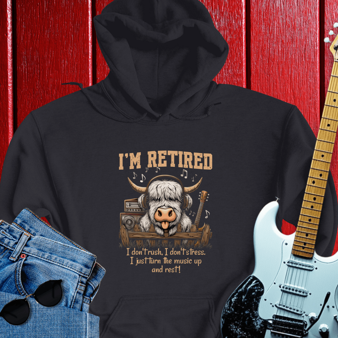 Moo Retired Hoodie