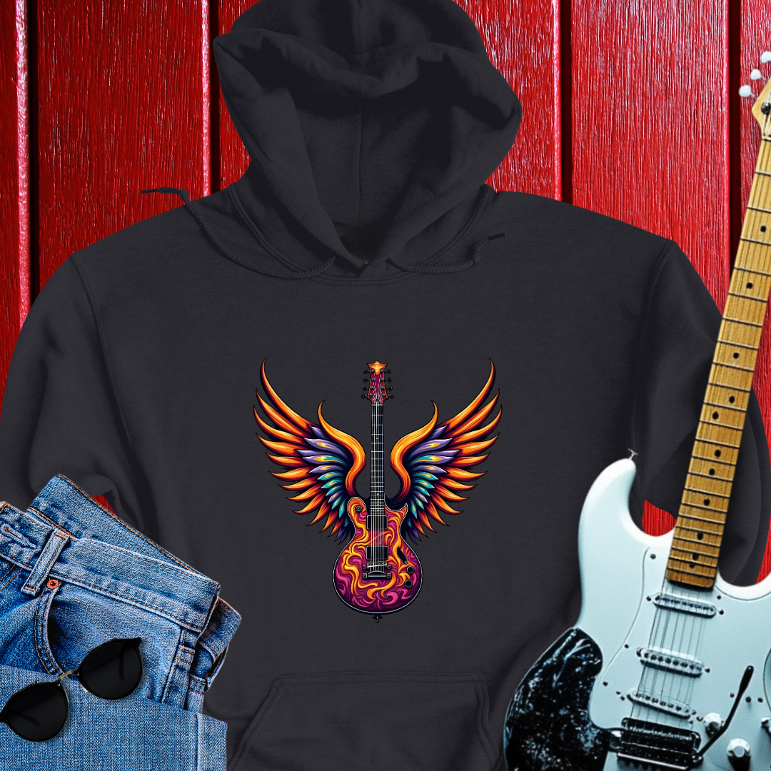 Psychedelic Wings Hoodie