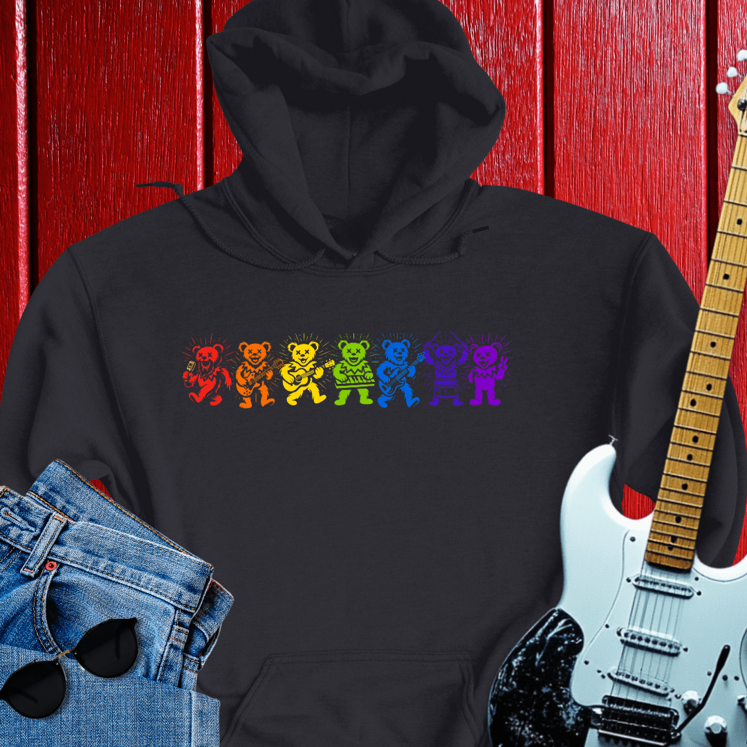 Rainbow Bears Hoodie