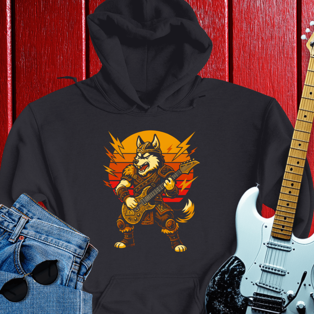 Viking Guitarist Hoodie