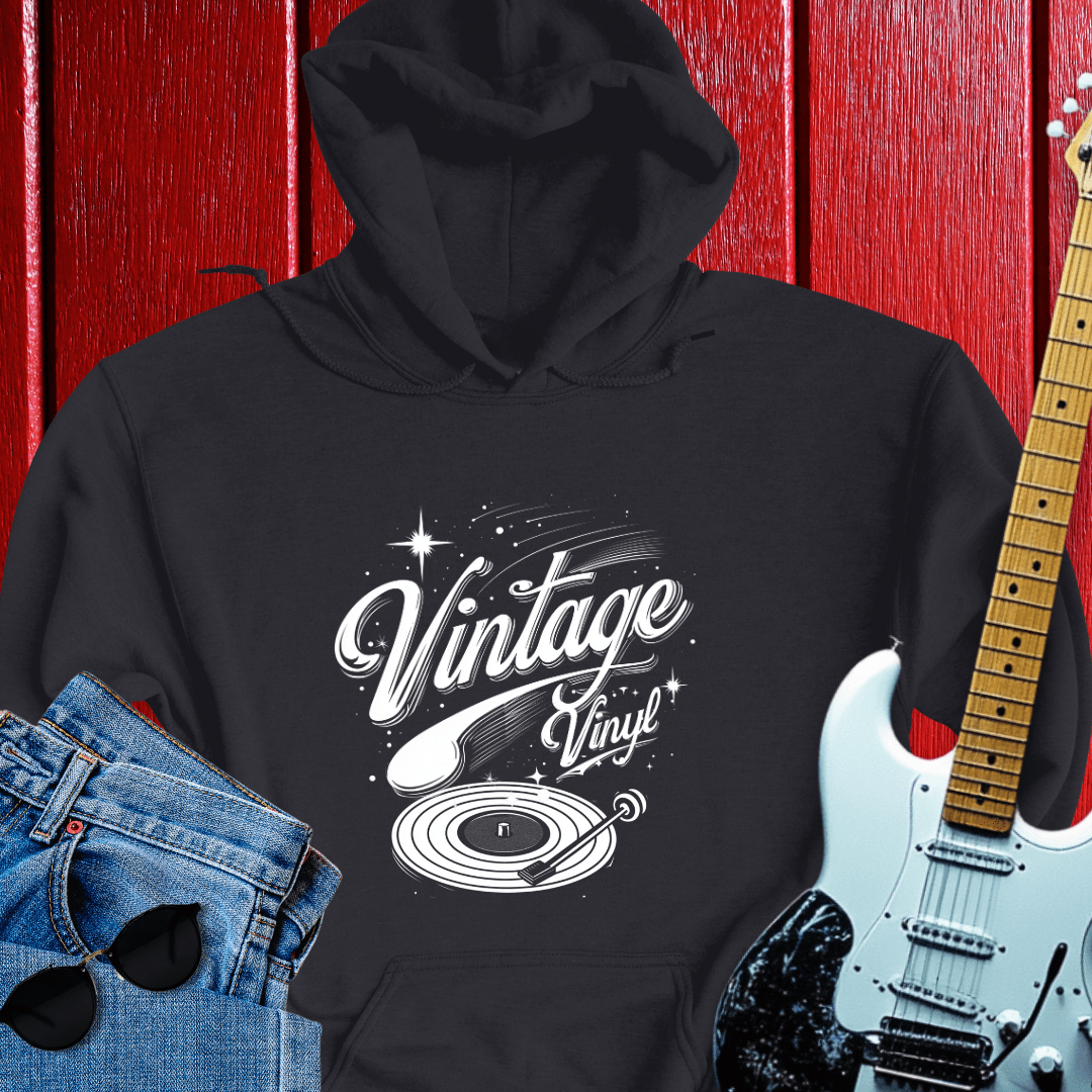 Vintage Vinyl Hoodie