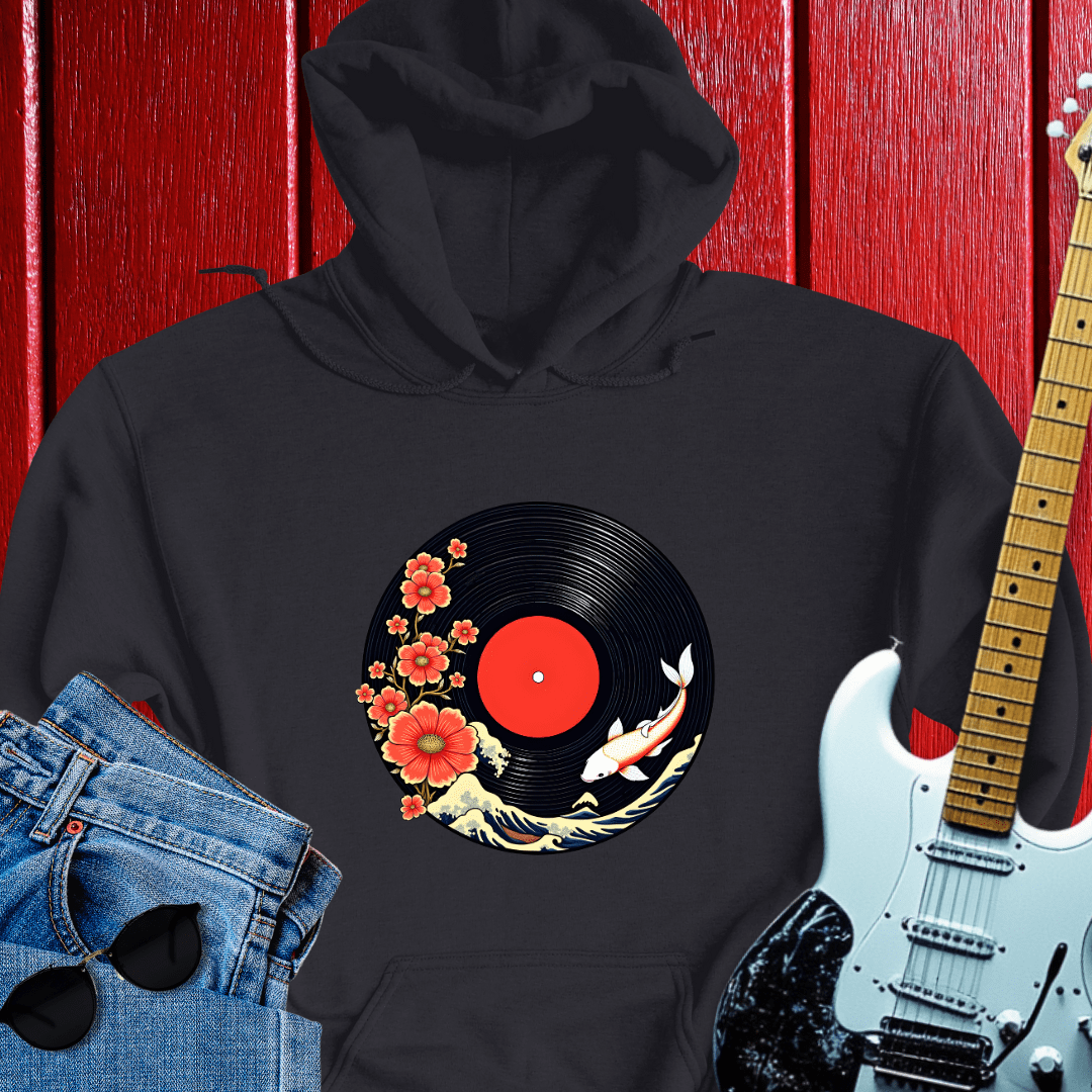 Vinyl Blossom Hoodie