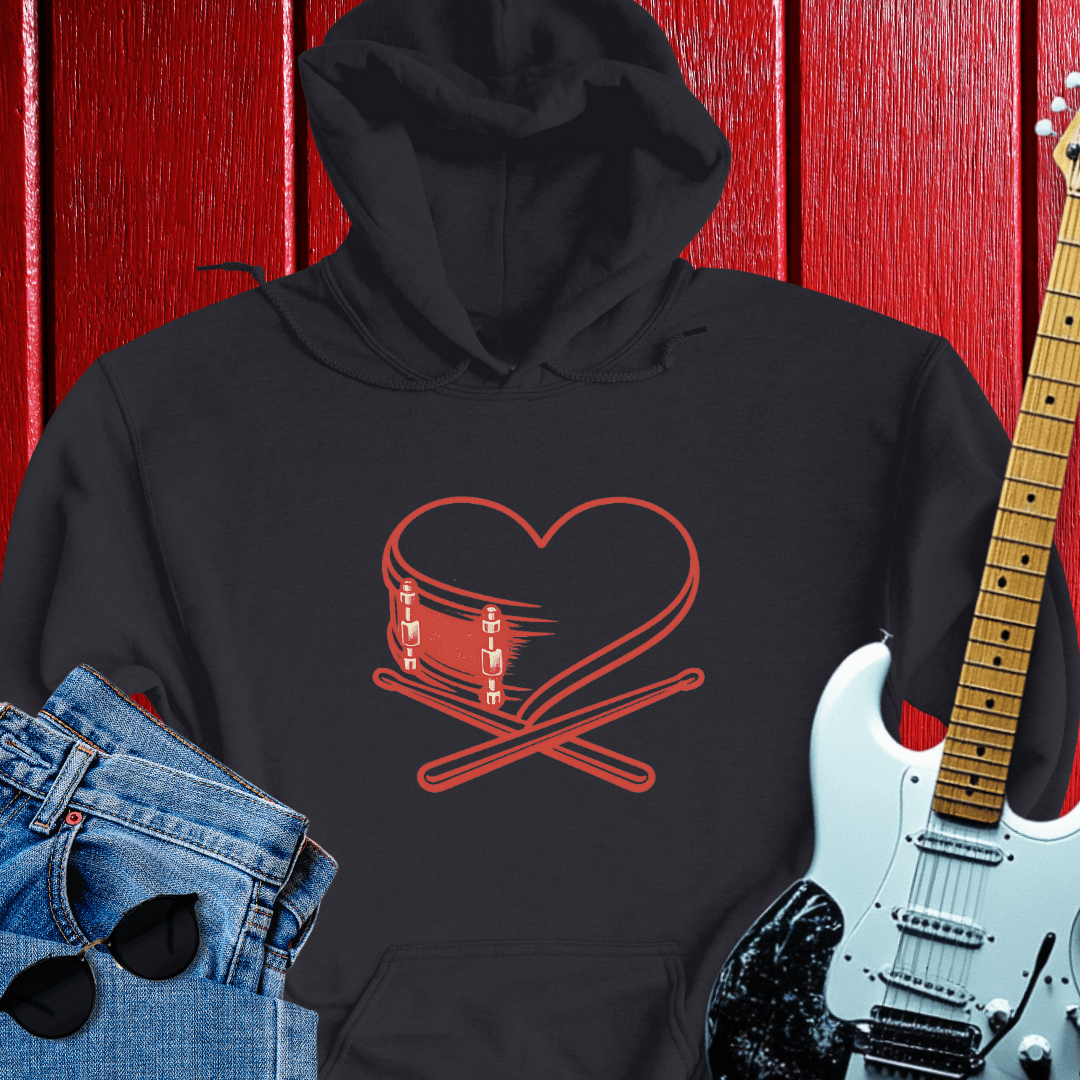 Drum Heart Hoodie