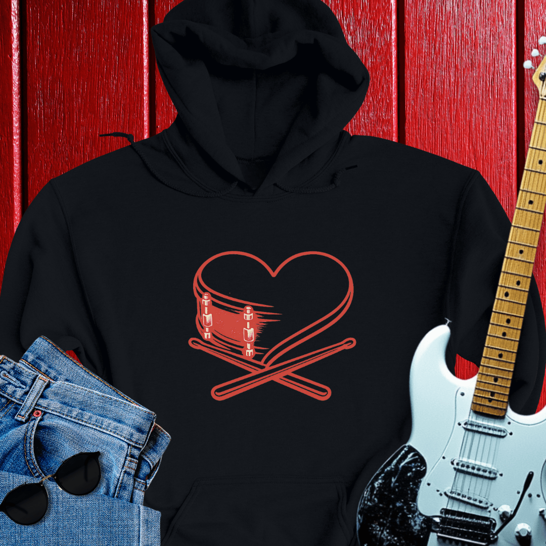 Drum Heart Hoodie