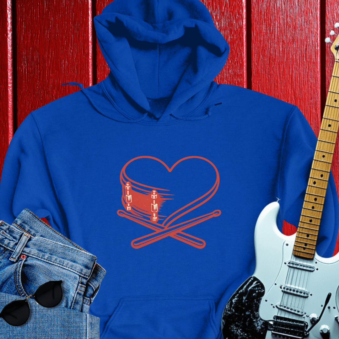 Drum Heart Hoodie