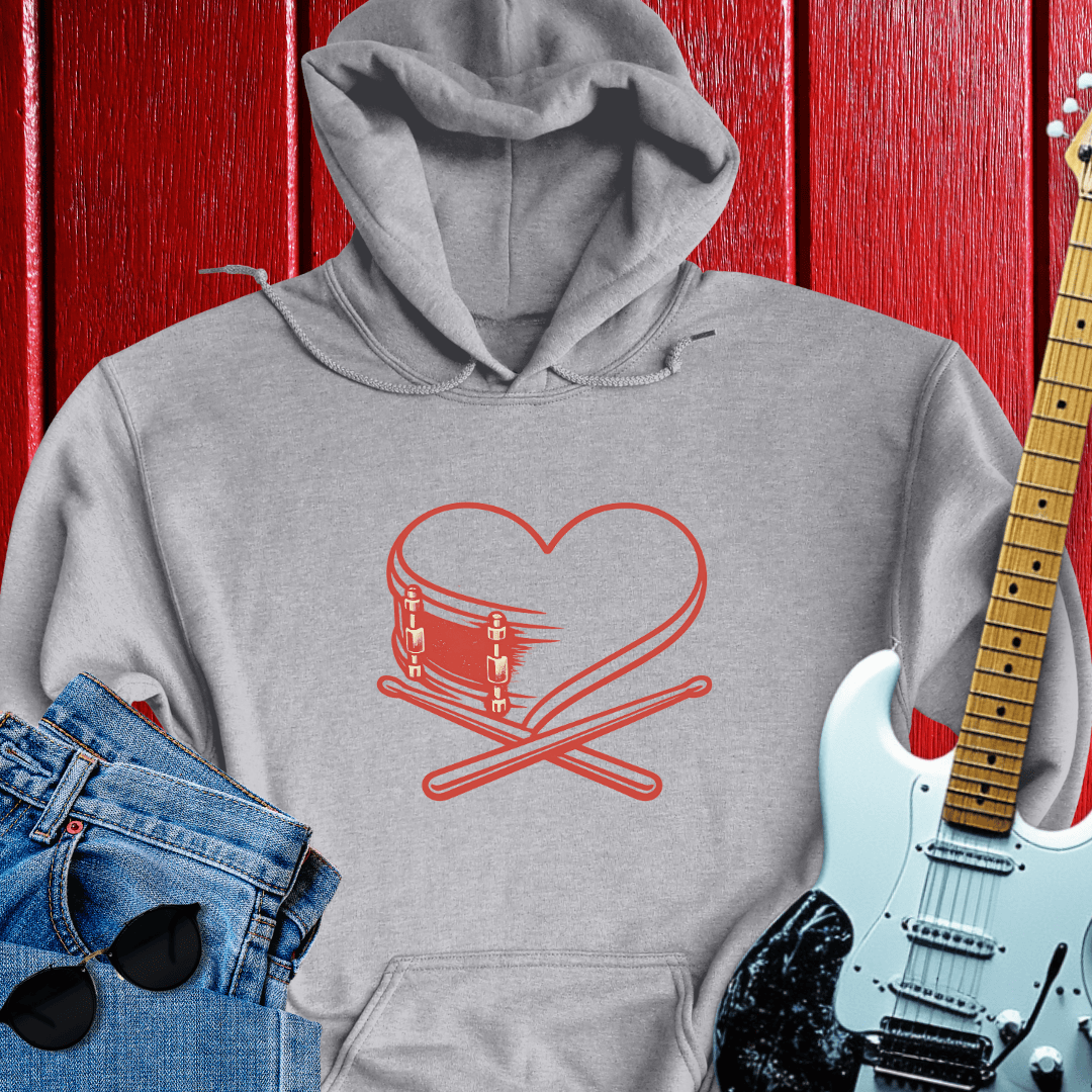 Drum Heart Hoodie