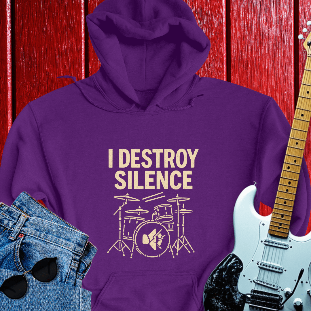 Drummer Destroy Hoodie