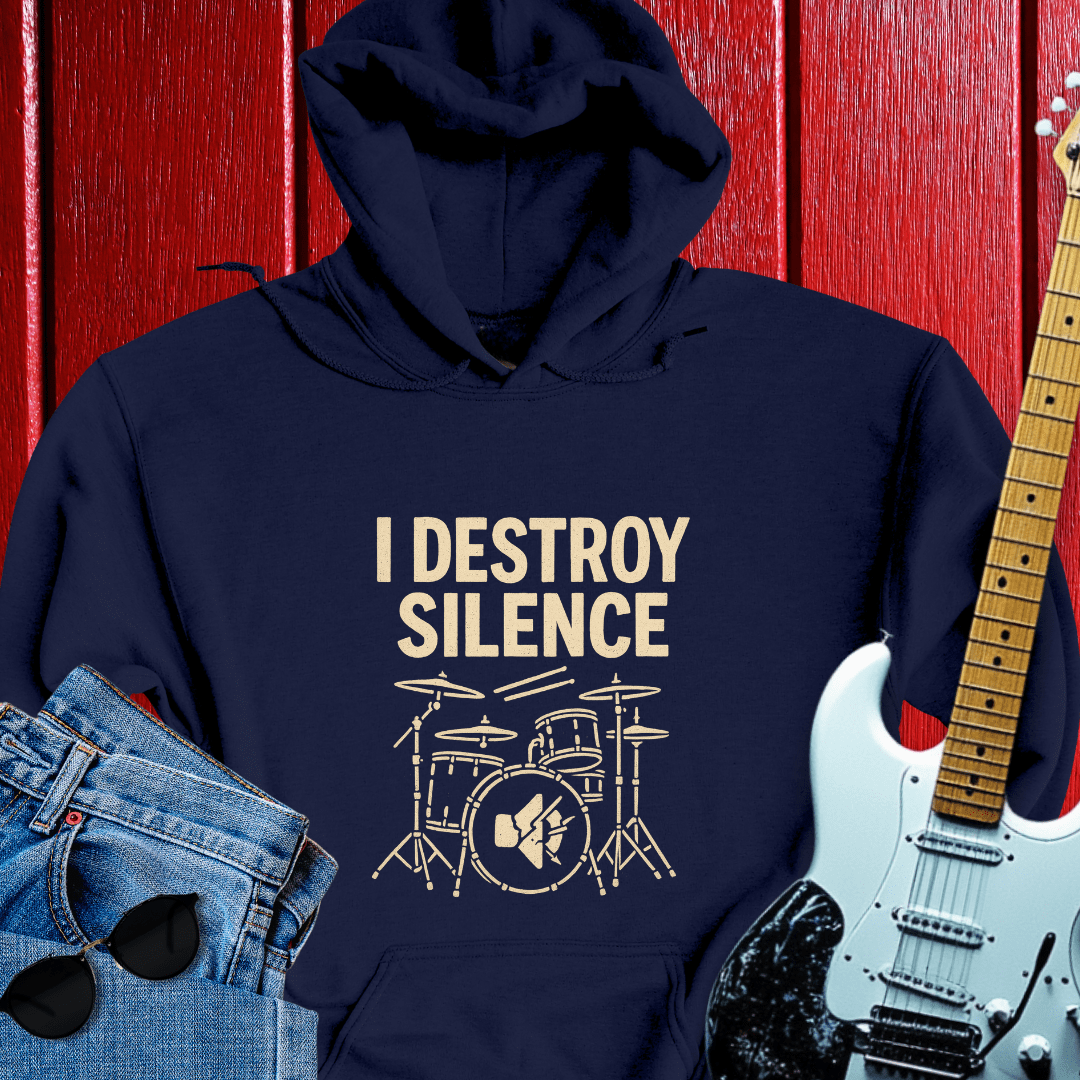 Drummer Destroy Hoodie