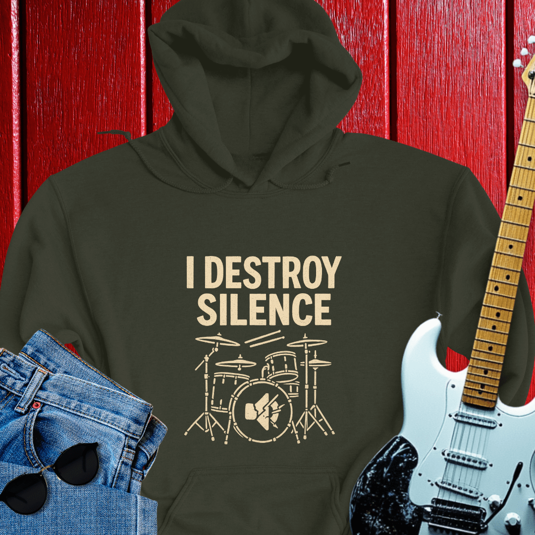 Drummer Destroy Hoodie