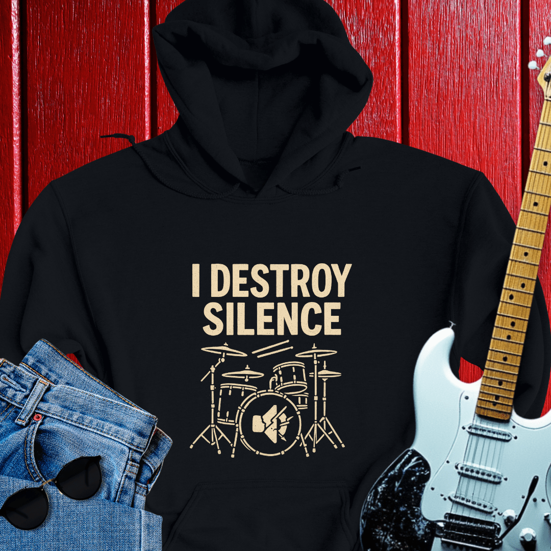 Drummer Destroy Hoodie