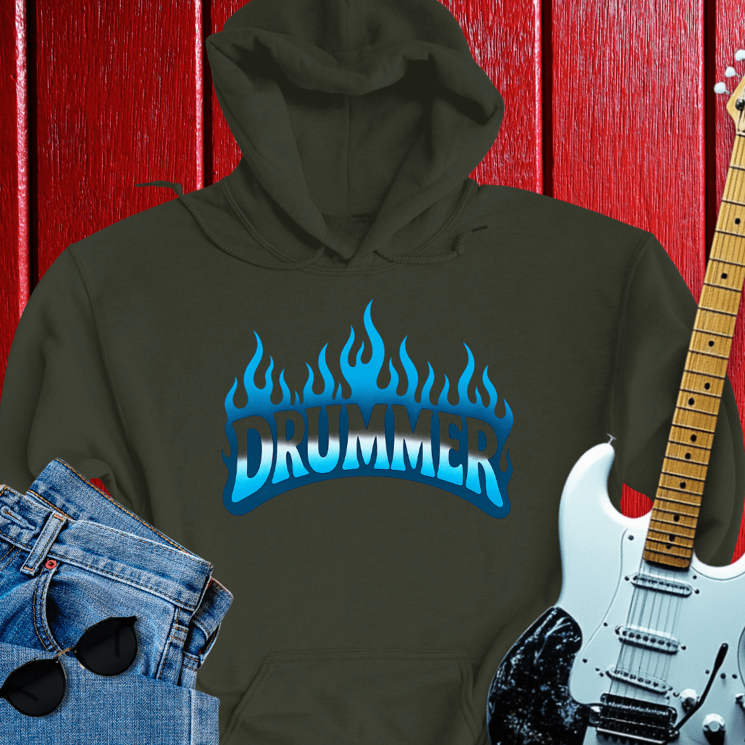 Flame Drum Hoodie