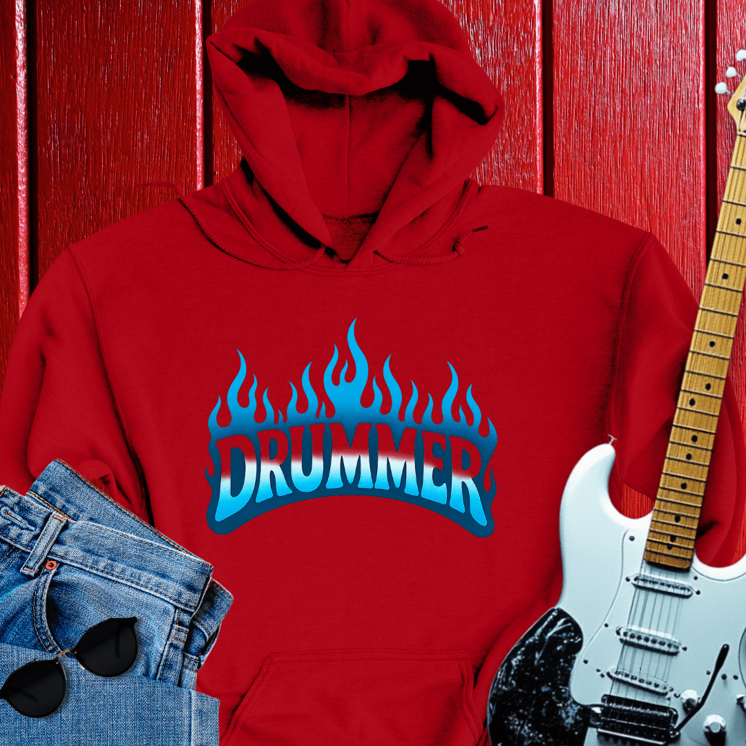 Flame Drum Hoodie