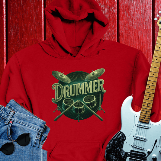 Framed Drummer Hoodie