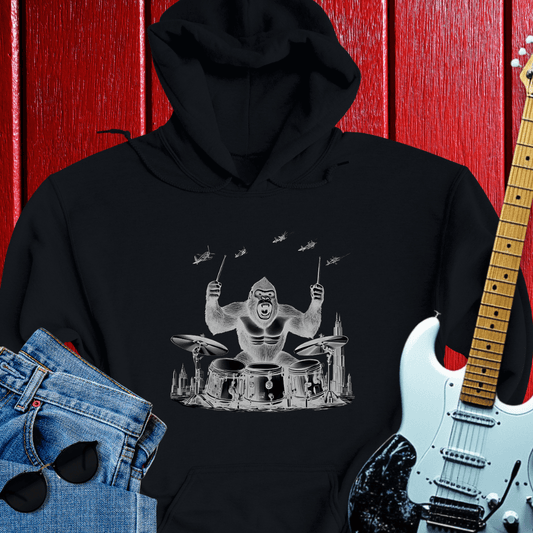 Gorilla Drums Hoodie