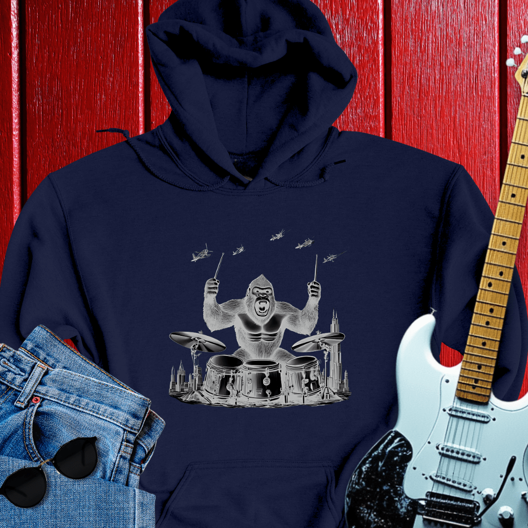 Gorilla Drums Hoodie