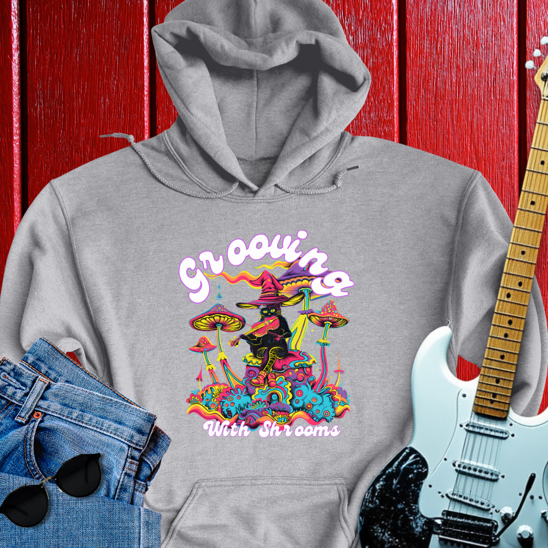 Grooving With Shrooms Hoodie