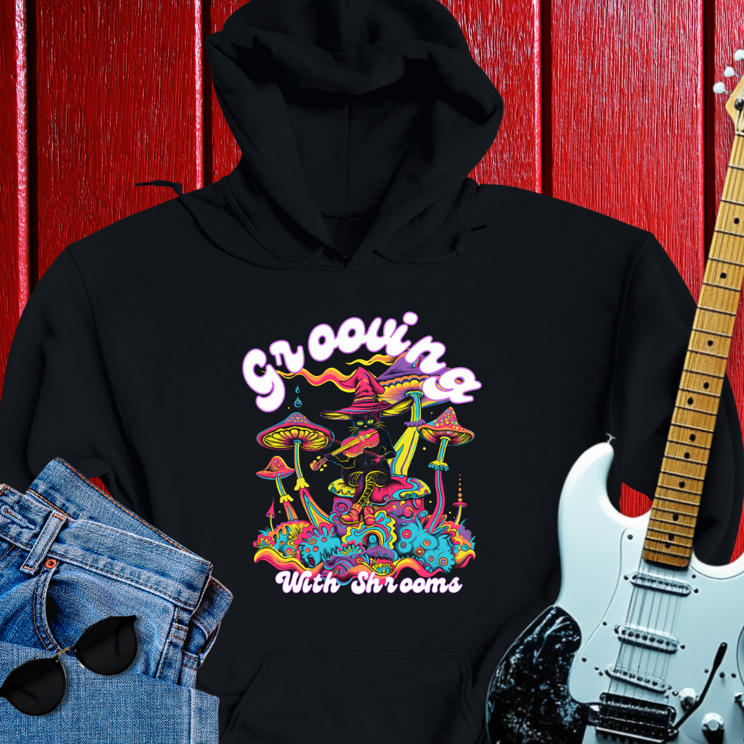 Grooving With Shrooms Hoodie