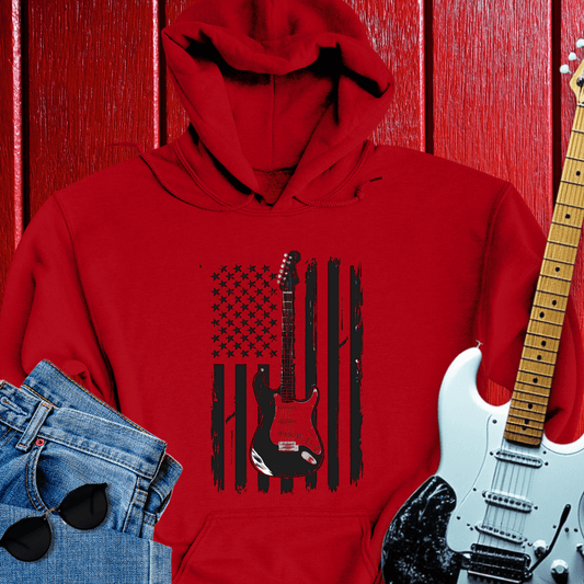 Guitar Flagged Hoodie