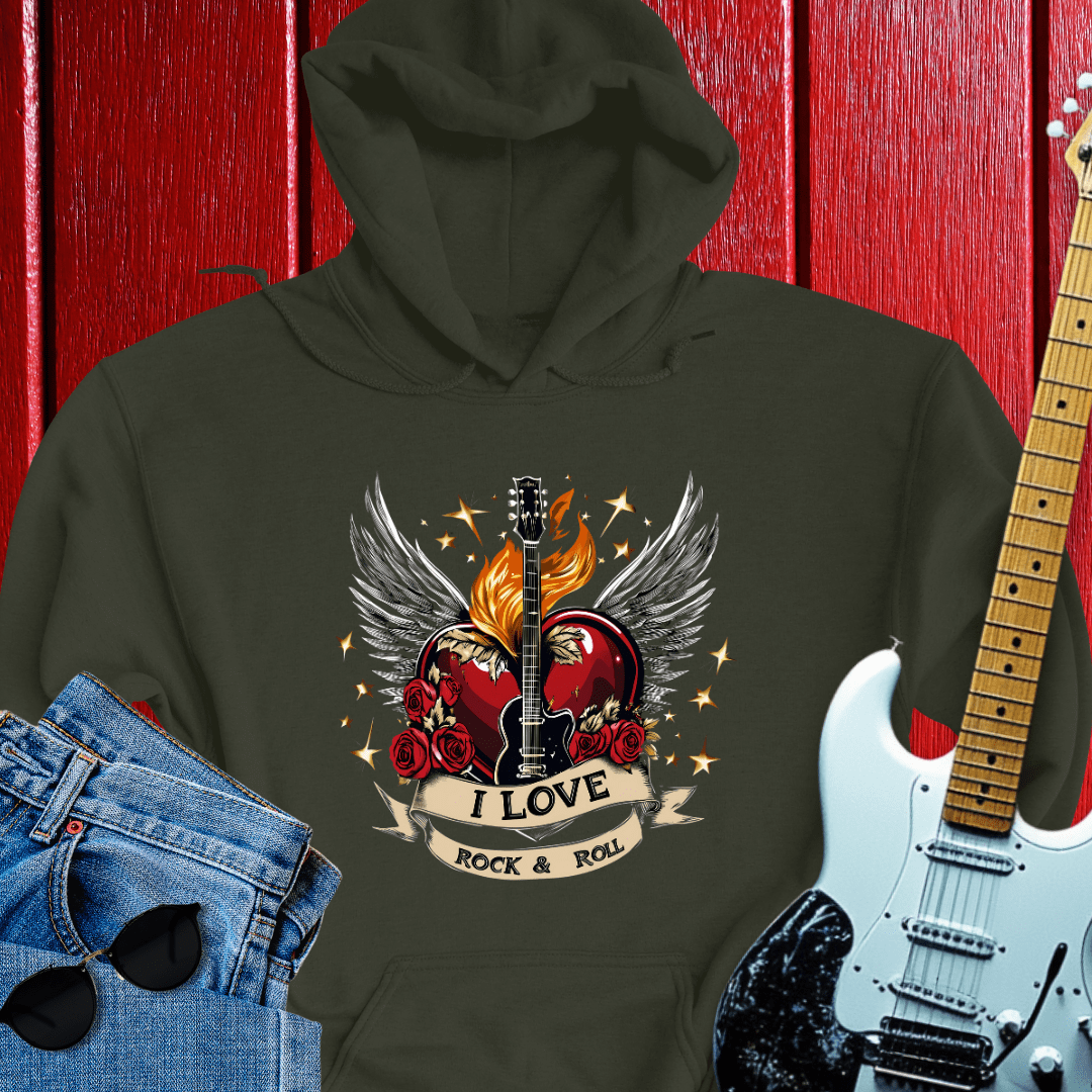 Love Rock/Roll Hoodie