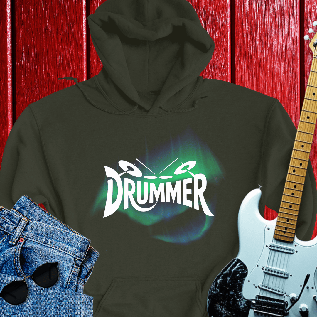 Font Drummer Hoodie