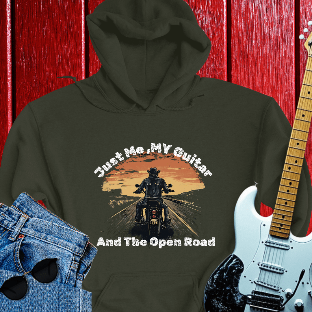 Just Me and My Guitar Hoodie