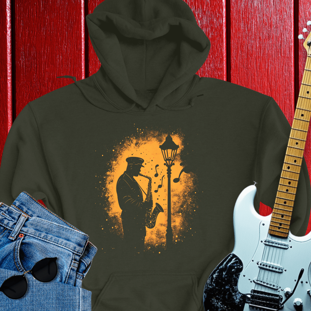 Sax Man Hoodie