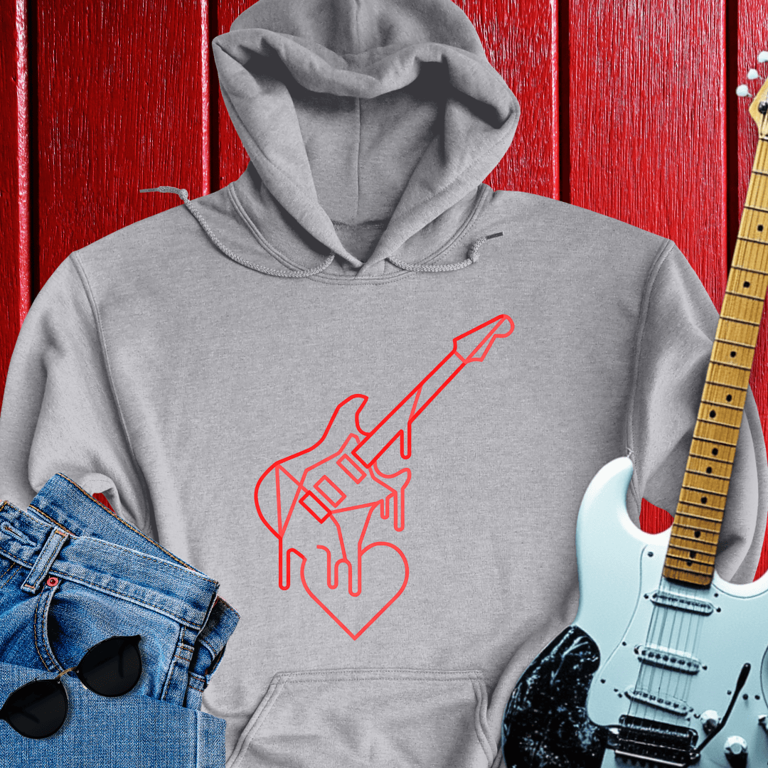 Modern Guitar Hoodie
