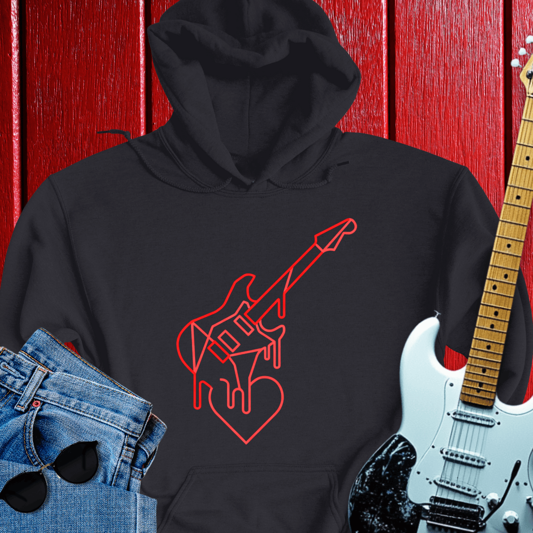 Modern Guitar Hoodie