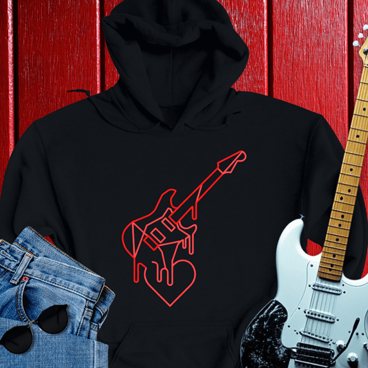 Modern Guitar Hoodie