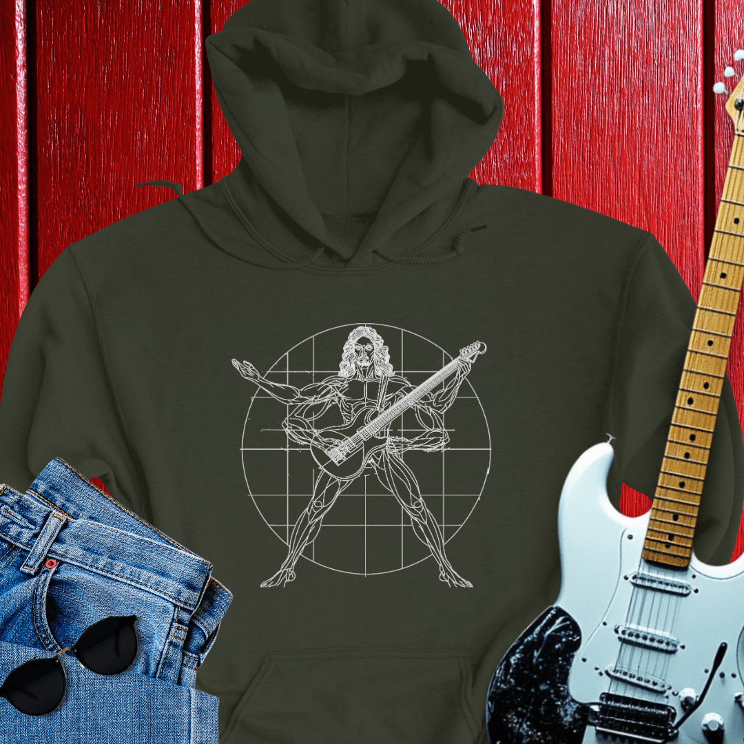 Modern Vitruvian Man Hoodie