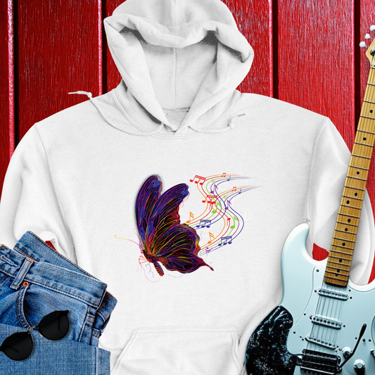 Musical Butterfly Hoodie