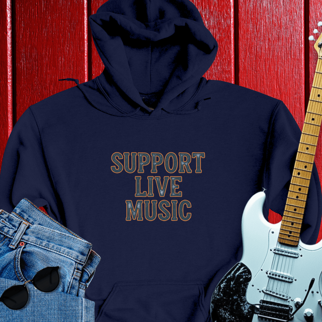 Distressed Support Hoodie
