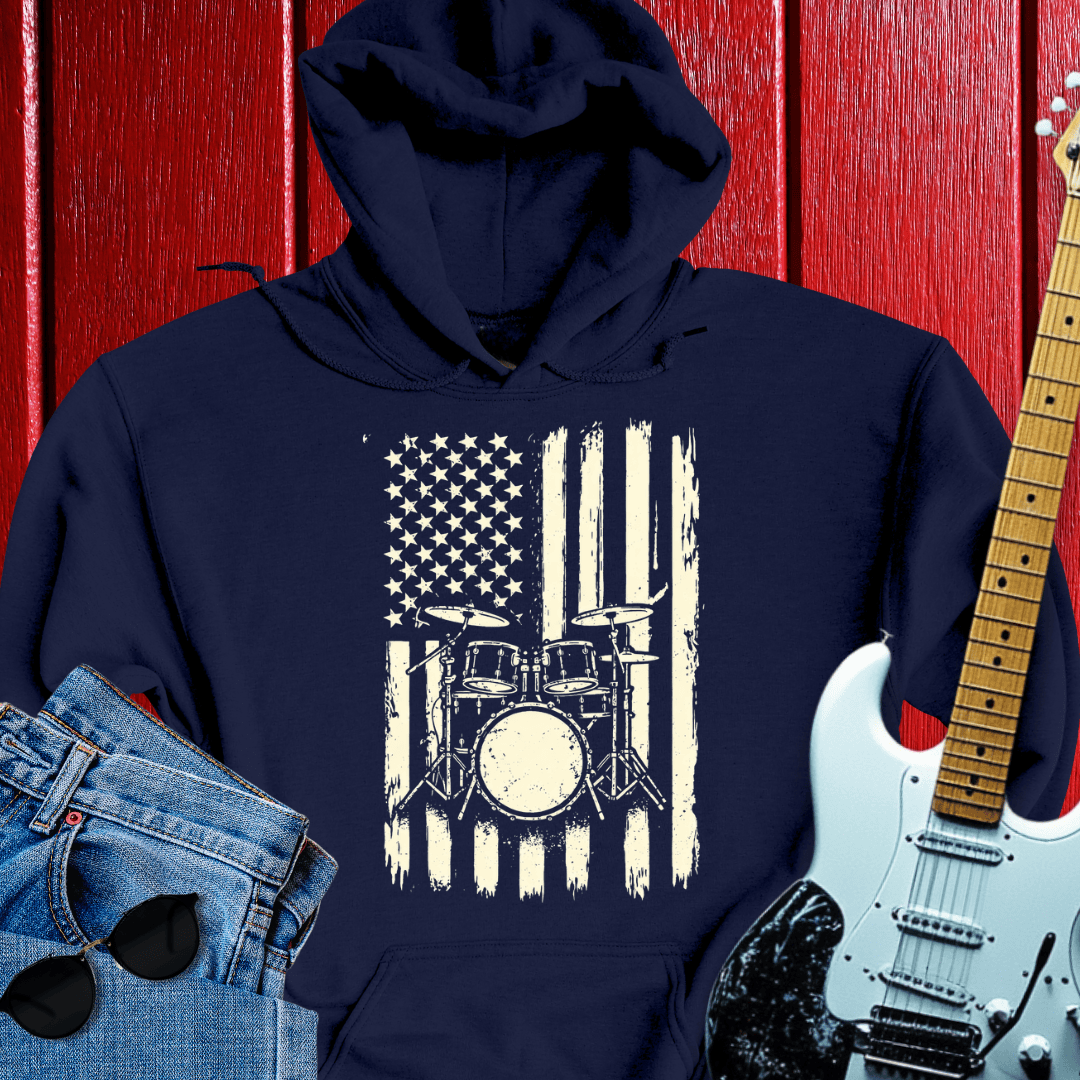 Drum Flag Hoodie