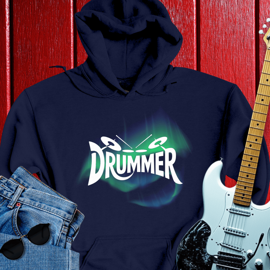 Font Drummer Hoodie